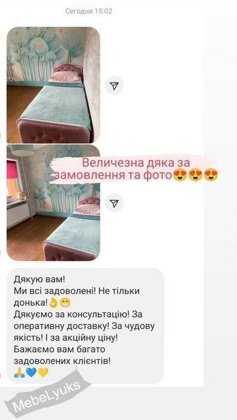 Ліжко для дівчинки  Канді  160*80  Канди 160 фото